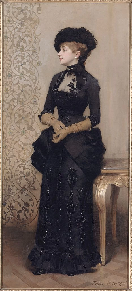 Charles Giron - Donna con guanti, Musée des Beaux, Arts de la ville de Paris